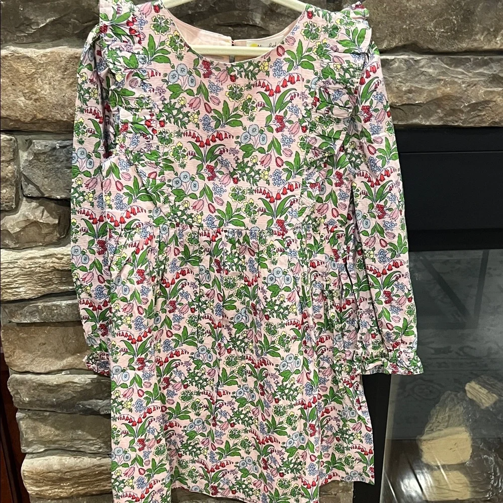 Mini Boden Multicolor Floral Kids Dress - Picture 1 of 6